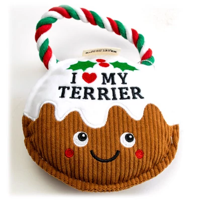 Süti Kutyajáték Plüss - I Love My Terrier