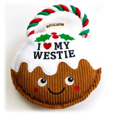Süti Kutyajáték Plüss - I Love My Westie