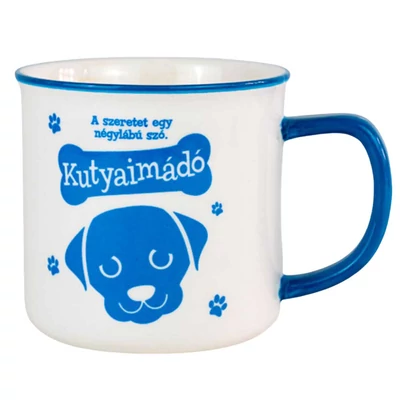 A Szeretet Egy Négylábú Szó: Kutyaimádó Ajándék Bögre Gazdiknak