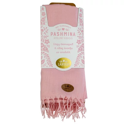 Pashmina Kendő - Lányom Felirattal