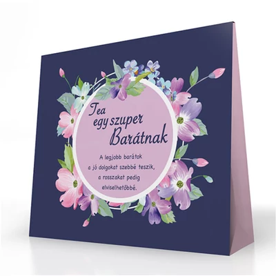 Tea Szeretettel - Tea Egy Szuper Barátnak Felirattal