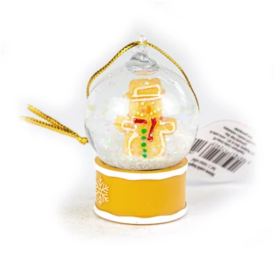 Névre Szóló Hógömb Dísz - Hóember