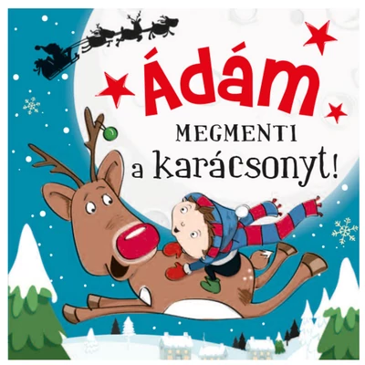 Névre Szóló Mesekönyv - Mikulás - Ádám