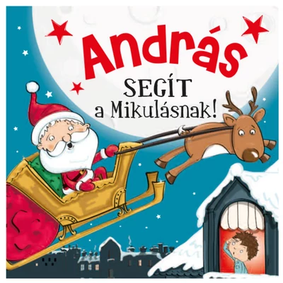 Névre Szóló Mesekönyv - Mikulás - András