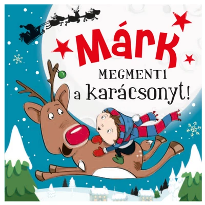 Névre Szóló Mesekönyv - Mikulás - Márk
