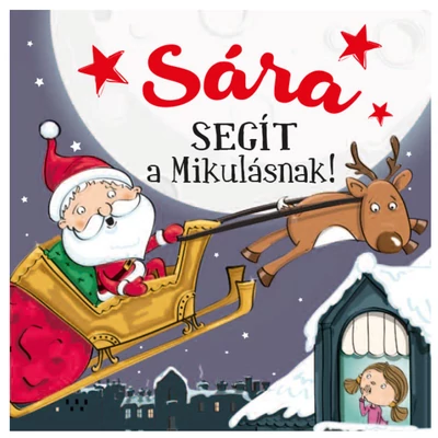 Névre Szóló Mesekönyv - Mikulás - Sára