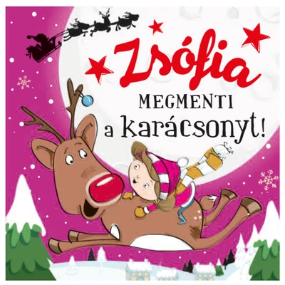 Névre Szóló Mesekönyv - Mikulás - Zsófia