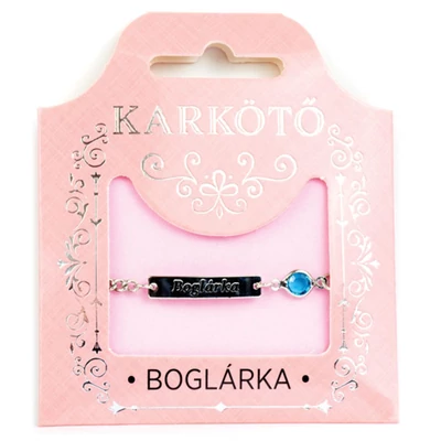 Névre Szóló Karkötő - Boglárka