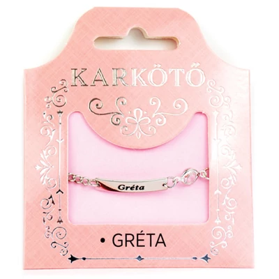 Névre Szóló Karkötő - Gréta