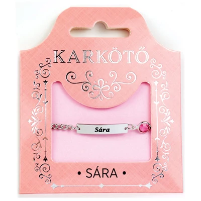 Névre Szóló Karkötő - Sára