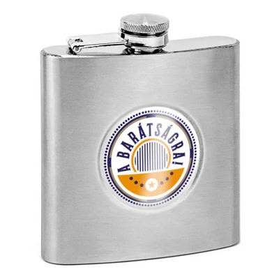 A Barátságra! Feliratú Ajándék Laposüveg