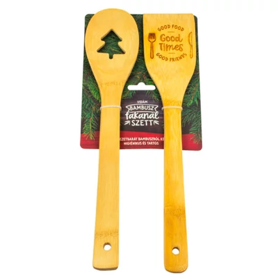 Good Food, Good Times… Bambusz Ajándék Fakanál Szett