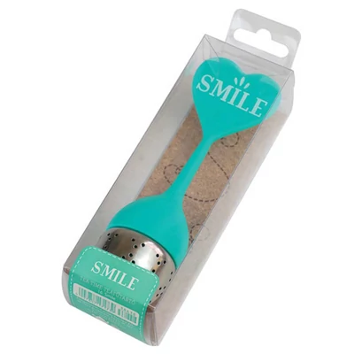Smile Feliratú Ajándék Teafű Tartó
