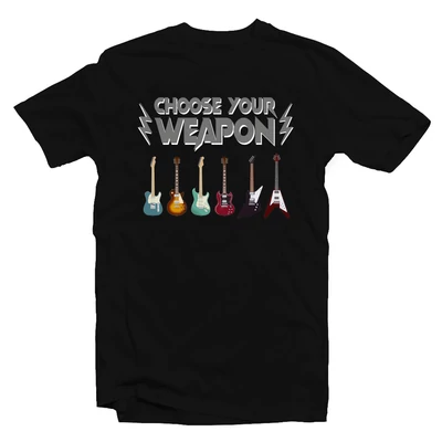 Choose Your Weapon - Gitár 2.0 Ajándék Póló Choose Your Weapon - Gitár 2.0 Ajándék Póló