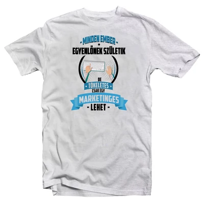 Marketinges - Szakmás, Foglalkozások Ajándék Póló