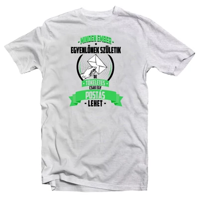 Postás - Szakmás, Foglalkozások Ajándék Póló