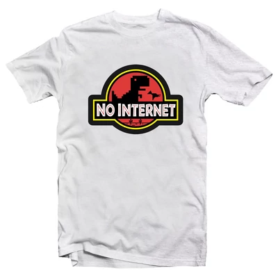 No Internet Vicces Ajándék Póló