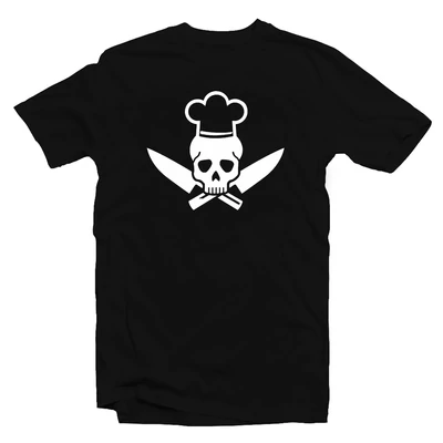 Cook Skull - Koponya Séf - Főzök Ajándék Póló Cook Skull - Koponya Séf - Főzök Ajándék Póló