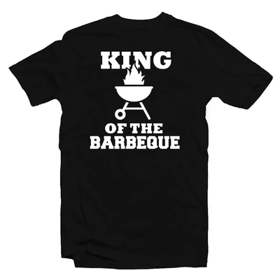King of the Barbeque Ajándék Póló Grill Rajongóknak King of the Barbeque Ajándék Póló Grill Rajongóknak