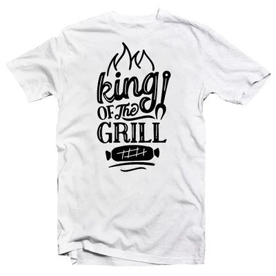 King of the Grill Ajándék Póló Grill Rajongóknak King of the Grill Ajándék Póló Grill Rajongóknak