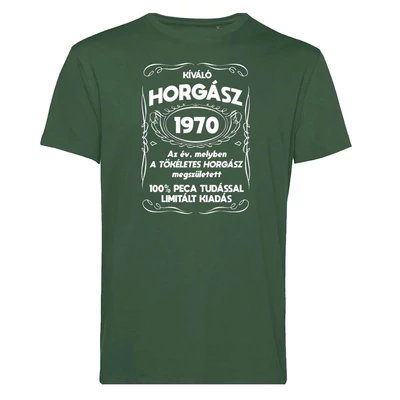 Kiváló Horgász, Limitált Kiadás Ajándék Póló