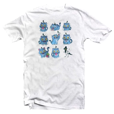 K-Pop Démonvadászok: Derby Tiger Mintás Póló K-Pop Démonvadászok: Derby Tiger Mintás Póló