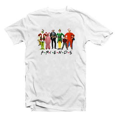 Karácsonyi Friends Ajándék Póló