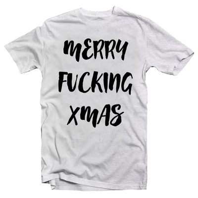Merry Fuckin Xmas Karácsonyi Feliratos Póló Merry Fuckin Xmas Karácsonyi Feliratos Póló