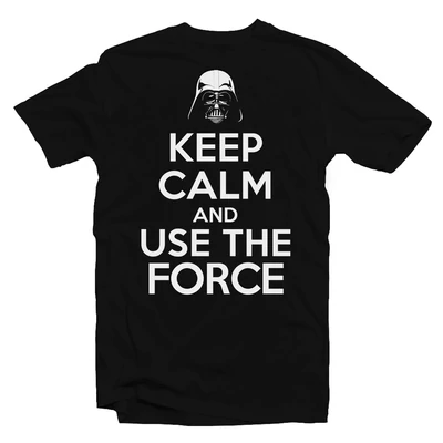 Keep Calm And Use The Force Meglepetés Póló Keep Calm And Use The Force Meglepetés Póló