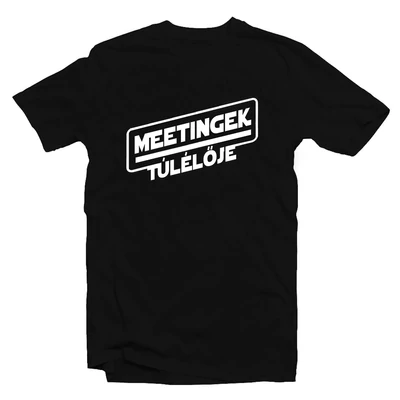 Meetingek Túlélője Ajándék Póló