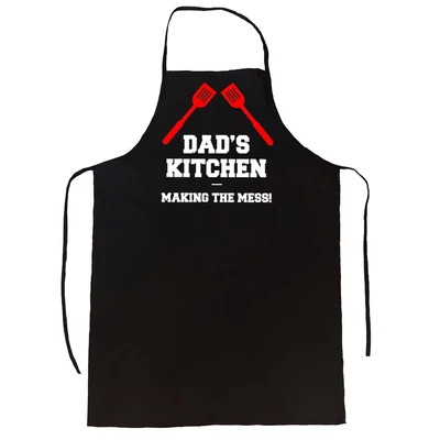 Dad's Kitchen. Making the Mess!' Vicces, Tréfás Kötény