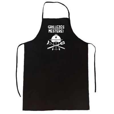 Grillezés Mestere' Vicces, Tréfás Kötény