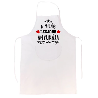 A Világ Legjobb Anyukája' Vicces, Tréfás Kötény