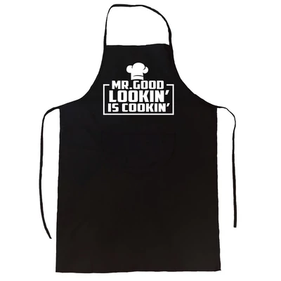 Mr. Good Lookin is Cookin' Vicces, Tréfás Kötény Mr. Good Lookin is Cookin' Vicces, Tréfás Kötény