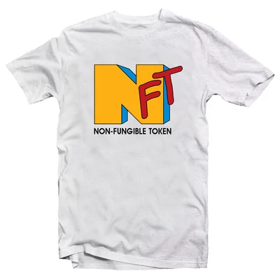 NFT - Non Fungible Token' Vicces, Feliratos Póló NFT - Non Fungible Token' Vicces, Feliratos Póló