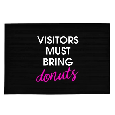 Visitors Must Bring Donuts' Vicces, Tréfás Lábtörlő