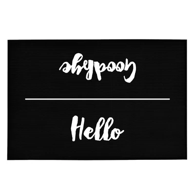 Hello. Goodbye' Vicces, Tréfás Lábtörlő