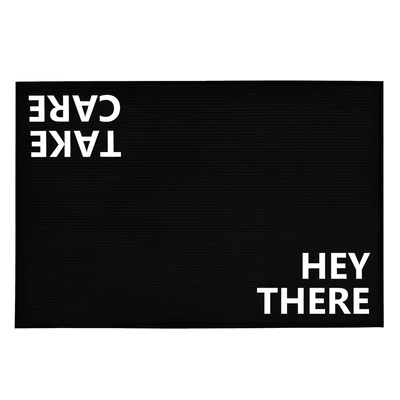 Hey There, Take Care' Vicces, Tréfás Lábtörlő