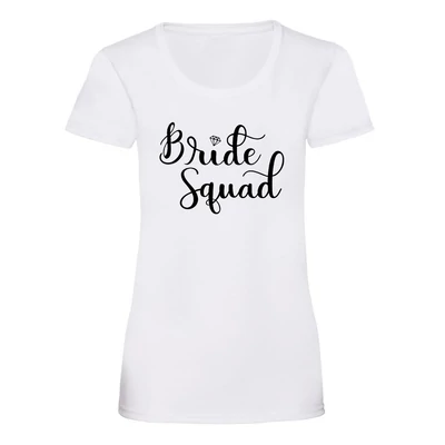 Diamond Bride Squad Feliratos Női Póló Lánybúcsúra Diamond Bride Squad Feliratos Női Póló Lánybúcsúra