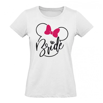 Bride Minnie 2022 Lánybúcsú Parti Póló Bride Minnie 2022 Lánybúcsú Parti Póló