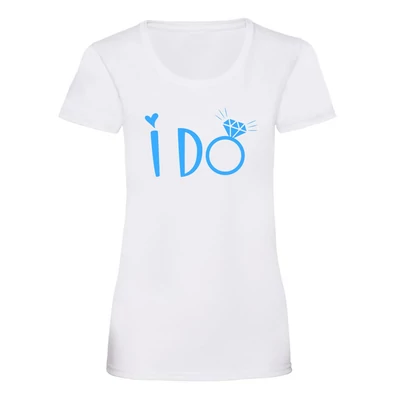 I Do Diamond Ring Női Póló Lánybúcsúra I Do Diamond Ring Női Póló Lánybúcsúra