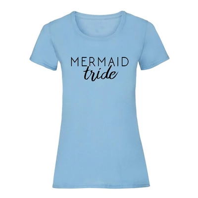 Mermaid Tride Női Póló Lánybúcsúra Mermaid Tride Női Póló Lánybúcsúra