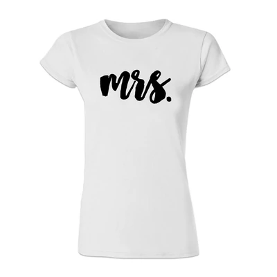 Mrs' Feliratos Lánybúcsú Női Póló Mrs' Feliratos Lánybúcsú Női Póló