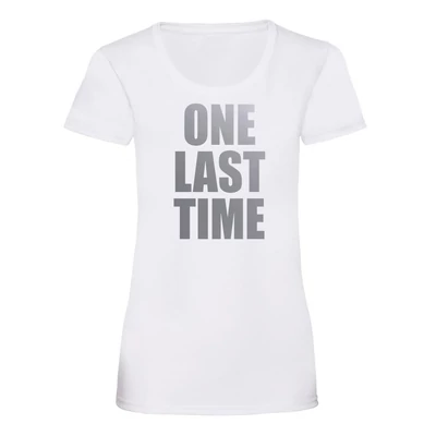 One Last Time Feliratú Női Póló Lánybúcsúra One Last Time Feliratú Női Póló Lánybúcsúra
