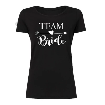 Team Bride Lady' Feliratos Lánybúcsú Női Póló Team Bride Lady' Feliratos Lánybúcsú Női Póló