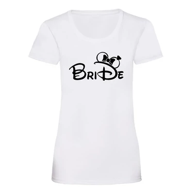 Minnie Bride Női Póló Lánybúcsúra Minnie Bride Női Póló Lánybúcsúra