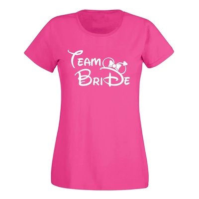 Minnie Team Bride Női Póló Lánybúcsúra Minnie Team Bride Női Póló Lánybúcsúra