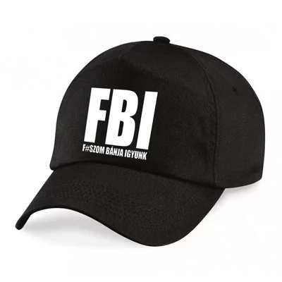 FBI: Faszom Bánja Igyunk Baseball Sapka Legénybúcsúra FBI: Faszom Bánja Igyunk Baseball Sapka Legénybúcsúra