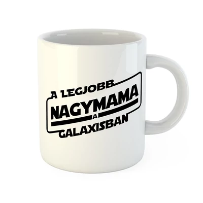 Legjobb Nagymama a Galaxisban Ajándék Bögre Legjobb Nagymama a Galaxisban Ajándék Bögre
