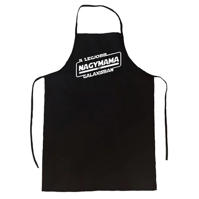 Legjobb Nagymama a Galaxisban Ajándék Kötény Legjobb Nagymama a Galaxisban Ajándék Kötény